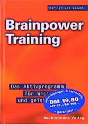 Bild des Verkufers fr Brainpower Training zum Verkauf von Gerald Wollermann