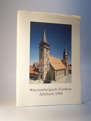 Bild des Verkufers fr Jahrbuch des Historischen Vereins fr Wrttembergisch Franken. Jahrbuch Band 73. 1989 zum Verkauf von Adalbert Gregor Schmidt