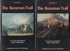 Seller image for The Bozeman trail. Complete in 2 volumes. - Historical accounts of the blazing of the Overland routes into the Northwest and the fights with the Red Cloud' s warriors. for sale by Antiquariat Carl Wegner