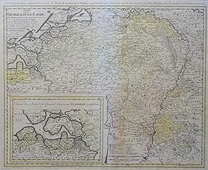 Seller image for CHARTE ueber die GENERALITTSLANDE, oder diejenigen Antheile, welche die General Staaten der Vereinigten Niederlande an den Herzogthmern Brabant, Limburg und der Grafschaft Flandern besitzen. for sale by Antiquariaat Dat Narrenschip