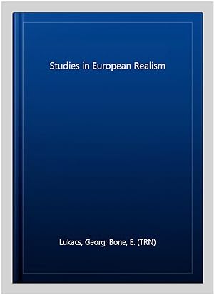 Seller image for Studies in European Realism for sale by GreatBookPricesUK