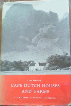 Imagen del vendedor de Cape Dutch Houses & Farms a la venta por Chapter 1