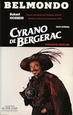 Bild des Verkufers fr Cyrano de Bergerac. Texte intgral. ( Avec ddicace de Jean-Paul Belmondo ). zum Verkauf von Librairie Victor Sevilla