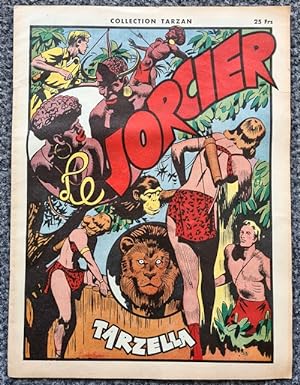 Seller image for Collection Tarzan ( Srie 1 ) - Tarzella, Fille de la Jungle n 6 : Le Sorcier. for sale by Librairie Victor Sevilla