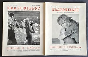 Seller image for Revue Le Crapouillot n 59 et 60 de janvier et avril 1963 : Histoire du Cinma, tome 1 et 2. ( Un des 350 exemplaires, numrots sur couch, du tirage de tte ). for sale by Librairie Victor Sevilla