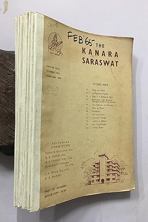 Seller image for The Kanara Saraswat. February To October,1965. Volume 49. for sale by Prabhu Book Exports