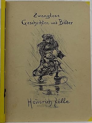 Zwanglose Geschichten und Bilder. Lithographien von H. Zille. Berlin, Fritz Gurlitt Verlag 1919. ...