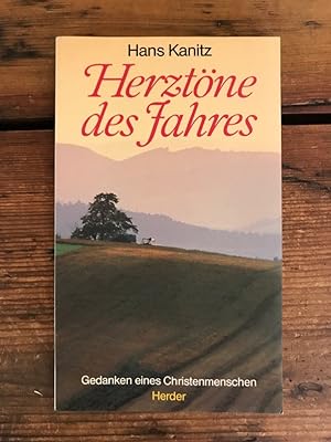 Seller image for Herztne des Jahres: Gedanken eines Christenmenschen for sale by Antiquariat Liber Antiqua
