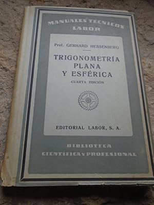 Imagen del vendedor de Trigonometra Plana y Esfrica a la venta por Carmichael Alonso Libros