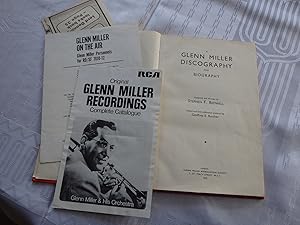 Immagine del venditore per A Glenn Miller Discography and Biography venduto da Creaking Shelves Books