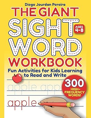 Bild des Verkufers fr Giant Sight Word Workbook: 300 High-Frequency Words!--Fun Activities for Kids Learning to Read and Write (Ages 5-8) zum Verkauf von moluna