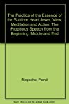 Imagen del vendedor de The Practice of the Essence of the Sublime Heart Jewel, View, Meditation and Action: The Propitious Speech from the Beginning, Middle and End. a la venta por Antiquariat Mander Quell