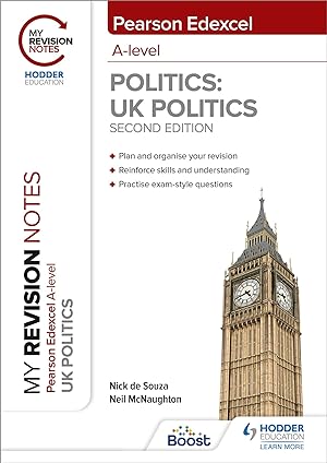 Immagine del venditore per My Revision Notes: Pearson Edexcel A Level UK Politics: Second Edition venduto da moluna