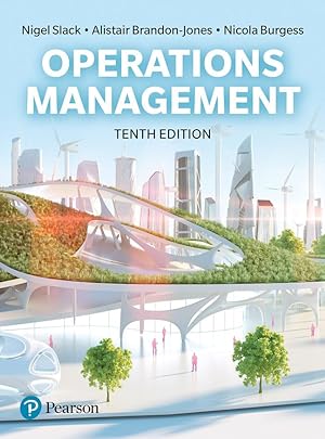 Bild des Verkufers fr Slack: Operations Management 10th edition zum Verkauf von moluna