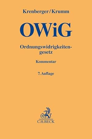 Seller image for Ordnungswidrigkeitengesetz for sale by moluna