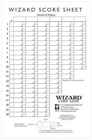 Seller image for Wizard(r) Oversized Scorepads (Paperback) for sale by AussieBookSeller