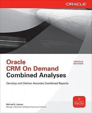 Imagen del vendedor de Oracle CRM on Demand Combined Analyses a la venta por moluna