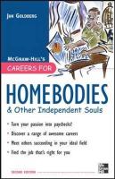 Bild des Verkufers fr Careers for Homebodies: And Other Independent Souls zum Verkauf von moluna