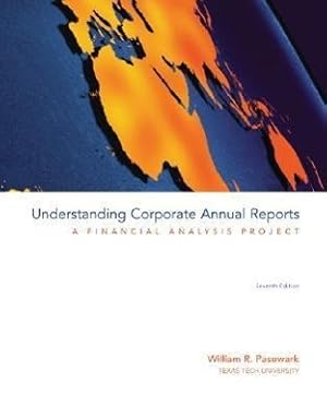 Imagen del vendedor de Understanding Corporate Annual Reports: A Financial Analysis Project a la venta por moluna