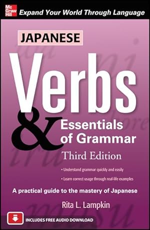 Bild des Verkufers fr Japanese Verbs & Essentials of Grammar, Third Edition zum Verkauf von moluna