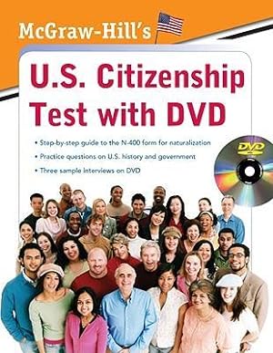 Seller image for McGraw-Hill\ s U.S. Citizenship Test with DVD [With DVD] for sale by moluna