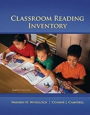 Image du vendeur pour Classroom Reading Inventory mis en vente par moluna