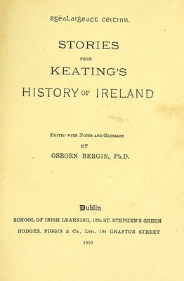 Image du vendeur pour Stories from Keating's History of Ireland mis en vente par Kennys Bookshop and Art Galleries Ltd.