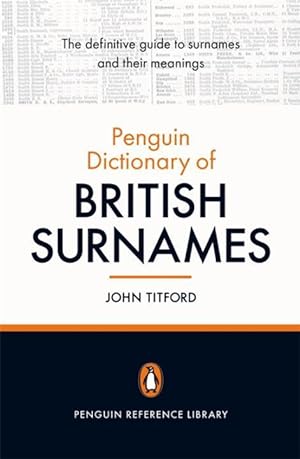Seller image for Titford, J: The Penguin Dictionary of British Surnames for sale by moluna