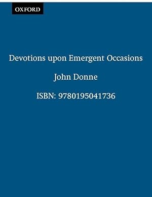 Seller image for Donne, J: Devotions upon Emergent Occasions for sale by moluna