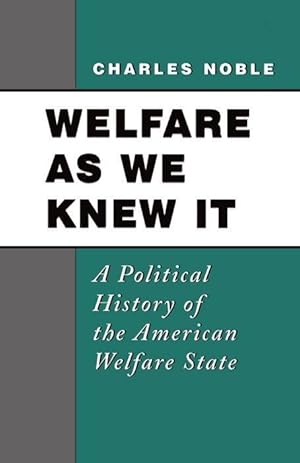 Imagen del vendedor de Noble, C: Welfare as We Knew It a la venta por moluna