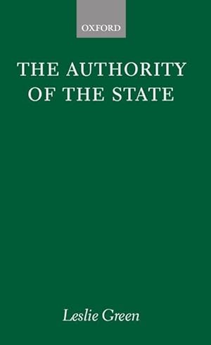 Seller image for Green, L: Authority of the State for sale by moluna