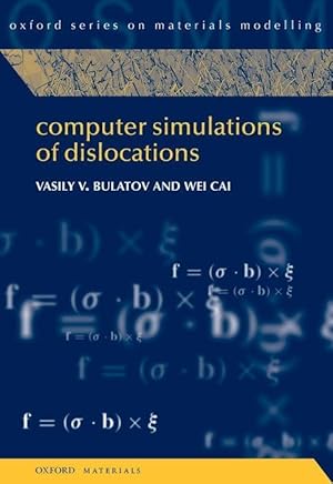 Image du vendeur pour Computer Simulations of Dislocations mis en vente par moluna