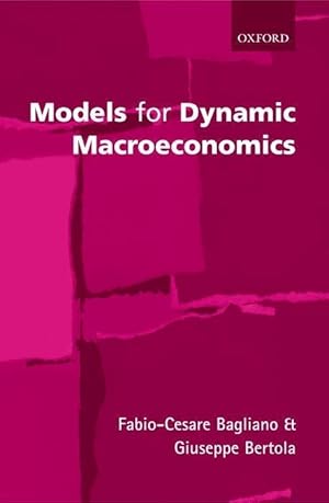 Immagine del venditore per Models for Dynamic Macroeconomics venduto da moluna