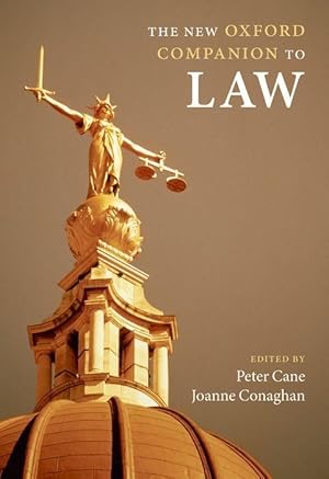 Seller image for The New Oxford Companion to Law for sale by moluna