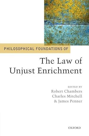 Immagine del venditore per Philosophical Foundations of the Law of Unjust Enrichment venduto da moluna