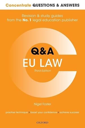 Seller image for Concentrate Questions and Answers EU Law for sale by moluna