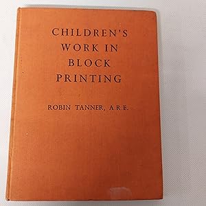 Seller image for Children's Work In Block Painting (Fourth Edition) for sale by Cambridge Rare Books