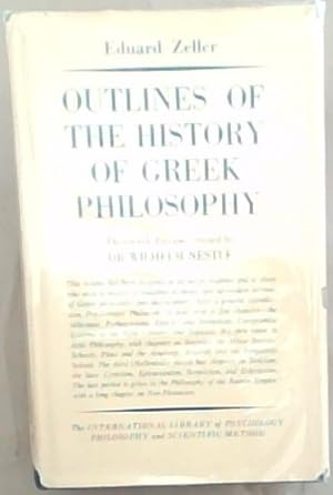 Bild des Verkufers fr Outlines of the History of Greek Philosophy zum Verkauf von Chapter 1