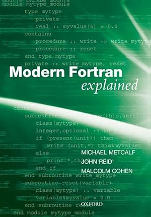 Bild des Verkufers fr MODERN FORTRAN EXPLAINED 4/E zum Verkauf von moluna