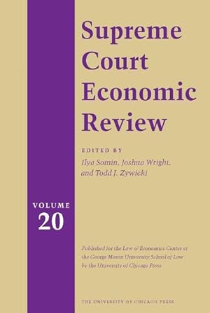 Image du vendeur pour SUPREME COURT ECONOMIC REVIEW mis en vente par moluna