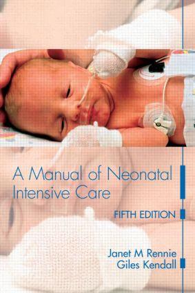 Bild des Verkufers fr A Manual of Neonatal Intensive Care zum Verkauf von moluna