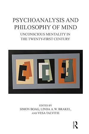 Imagen del vendedor de BOAG, S: Psychoanalysis and Philosophy of Mind a la venta por moluna