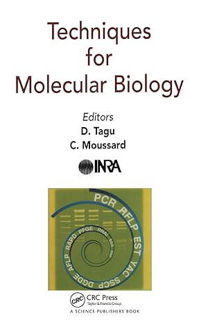 Seller image for Tagu, D: Techniques for Molecular Biology for sale by moluna