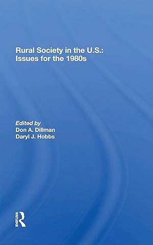 Seller image for RURAL SOCIETY IN THE US for sale by moluna