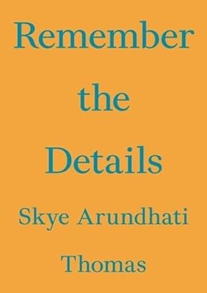 Seller image for Remember the Details (Paperback) for sale by AussieBookSeller