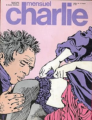 "CHARLIE MENSUEL N°66 / juillet 1974" Guido CREPAX : LE MYSTÈRE DE MARIE ROGET / BUZZELLI : LA RÉ...