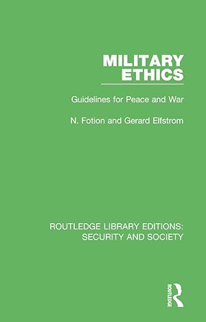 Seller image for Military Ethics for sale by moluna