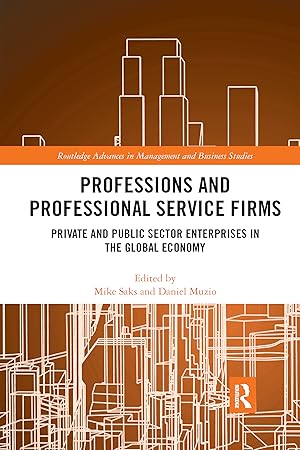 Imagen del vendedor de Professions and Professional Service Firms a la venta por moluna