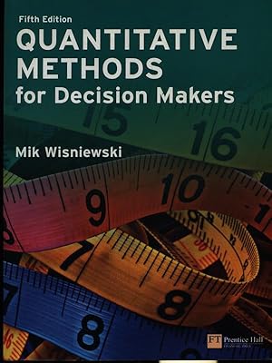 Bild des Verkufers fr Quantitative methods for decision makers zum Verkauf von Librodifaccia