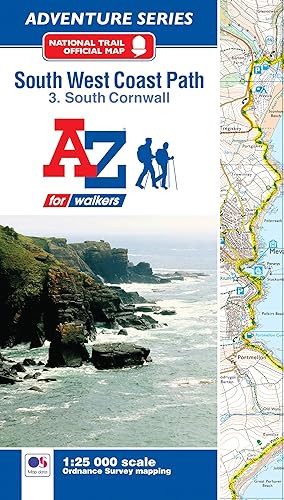 Bild des Verkufers fr SW Coast Path South Cornwall Adventure Atlas zum Verkauf von moluna